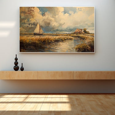 Peinture Paysage 18ème Siècle